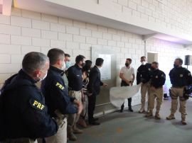 Polícia Rodoviária Federal inaugura hangar em Atibaia